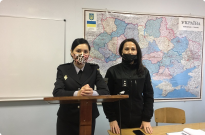На занятті в ННІ № 2 НАВС – гостя з Департаменту стратегічних розслідувань НПУ Фото