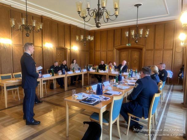 Офіційний візит проректора Національної академії внутрішніх справ до Естонської Республіки та Федеративної Республіки Німеччина в межах міжнародного освітнього співробітництва