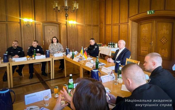 Офіційний візит проректора Національної академії внутрішніх справ до Естонської Республіки та Федеративної Республіки Німеччина в межах міжнародного освітнього співробітництва