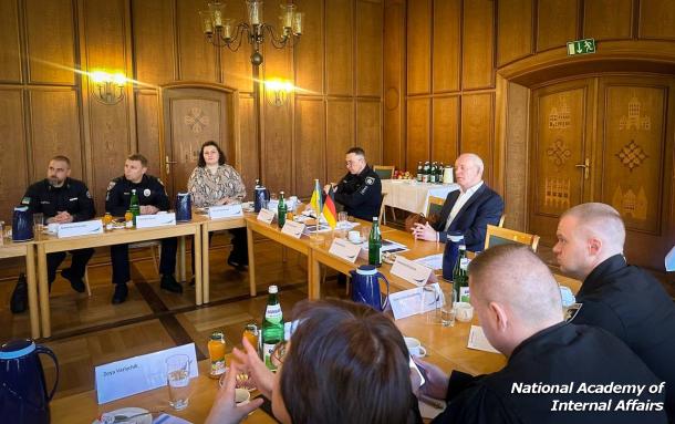 Official Visit of the Vice-Rector of the National Academy of Internal Affairs to the Republic of Estonia and the Federal Republic of Germany within the Framework of International Educational Cooperation
