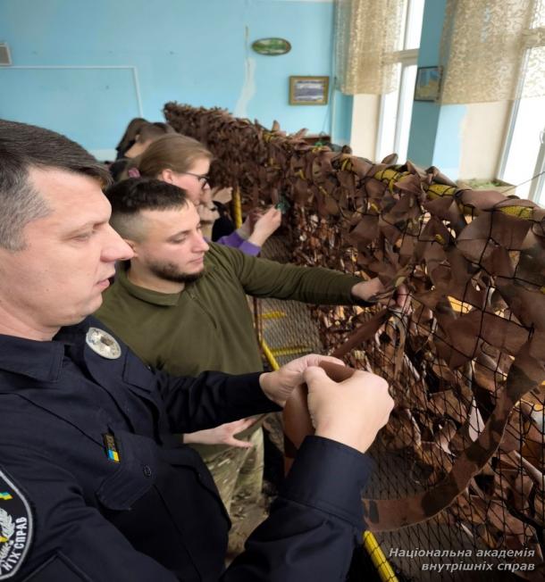Зустріч з випускником академії в межах військово-патріотичного виховання