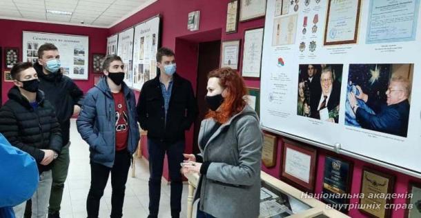 Курсанти випускного курсу ННІ № 3 НАВС відвідали музей-студію  «Сила патріотизму» 