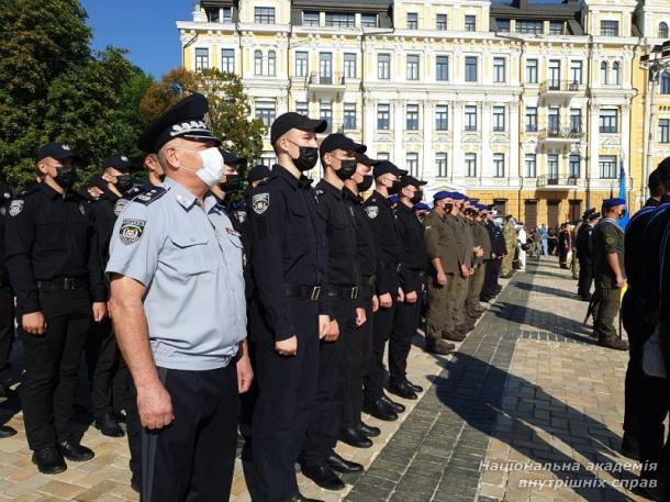 Участь НАВС у підготовці до урочистостей з нагоди відзначення  29-ї річниці Дня Незалежності України