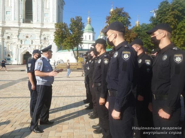 Участь НАВС у підготовці до урочистостей з нагоди відзначення  29-ї річниці Дня Незалежності України