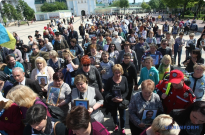 Навчально-тренувальне відділення домедичної підготовки взяло участь у Ході до Дня Матері Фото