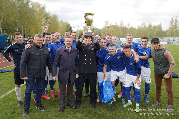 Команда «Динамо – Академія» виграла Кубок Чемпіонату України з футболу серед ЗВО
