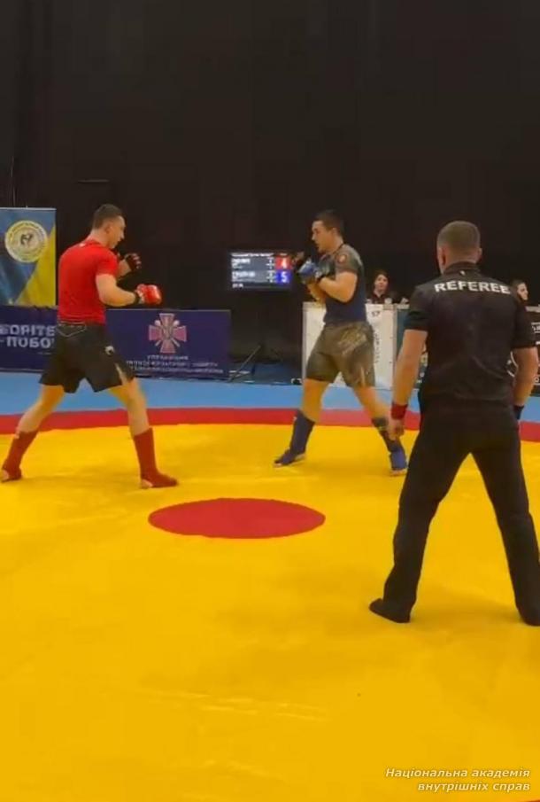 Курсант НАВС зайняв перше місце на Чемпіонаті України з панкратіону