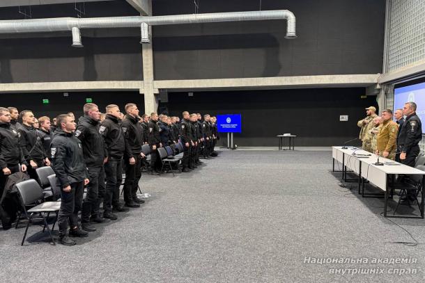 Національну академію внутрішніх справ відвідали військовослужбовці окремої Президентської бригади імені гетьмана Богдана Хмельницького