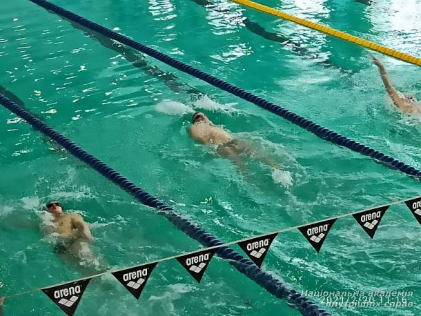 Представник НАВС переміг у відкритому чемпіонаті м. Києва  з плавання