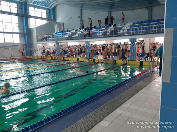 Представник НАВС переміг у відкритому чемпіонаті м. Києва  з плавання