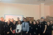Бінарне заняття на базі відділу спеціальної фізичної підготовки Фото
