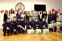 Студенти завітали на свято до ліцеїстів Фото