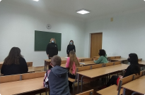 Робоча зустріч зі студентами Фото