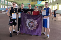 Здобувачі вищої освіти НАВС – учасники відкритого чемпіонату Київської області з бойових мистецтв «Комбат самозахист ІСО» Фото