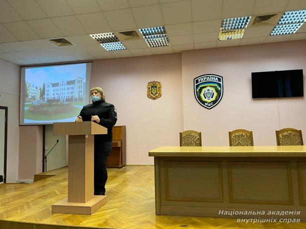 Профорієнтаційна бесіда з вихованцями юридичного ліцею імені Ярослава Кондратьєва