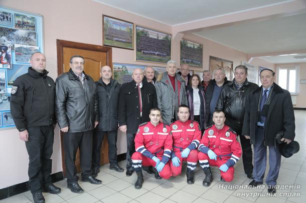 Зустріч з делегацією Асоціації воєнних кадрів у відставці та резерву МВС Румунії 