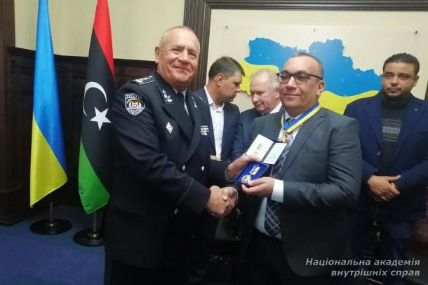 Церемонія завершення навчання фахівців Дипломатичної поліції МВС Лівії