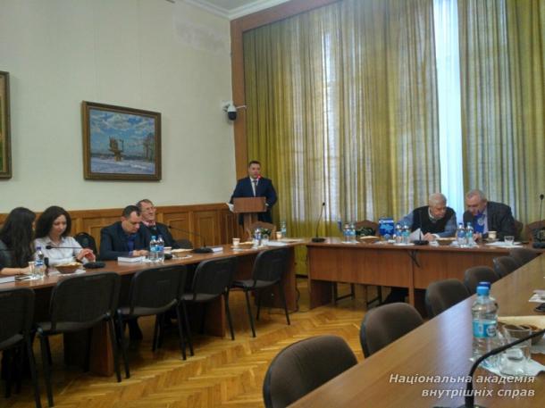 Участь працівників НАВС  у  засіданні Координаційного бюро з проблем кримінології відділення кримінально-правових наук Національної академії правових наук
