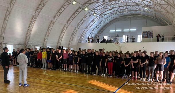 Особиста і командна першість ННІ № 1 НАВС з гімнастики