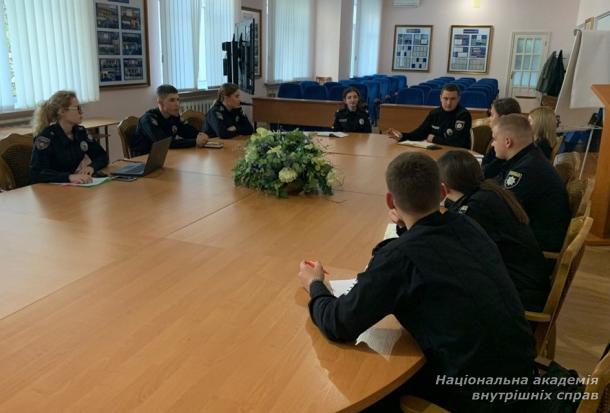 Засідання Парламенту курсантського (студентського) самоврядування академії
