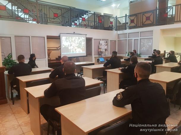 Виховна година для курсантів ННІ № 3 НАВС до Міжнародного дня пам’яті жертв Голокосту 