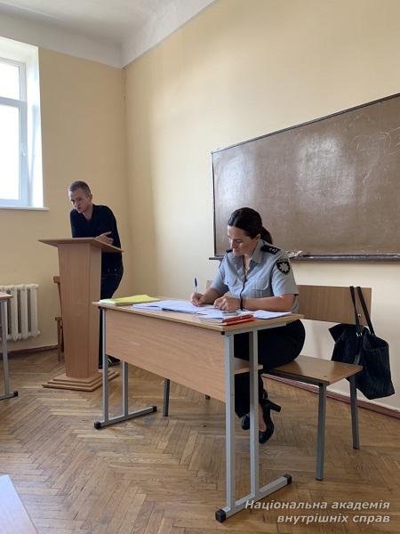 Бінарне заняття з навчальної дисципліни кримінально-виконавче право