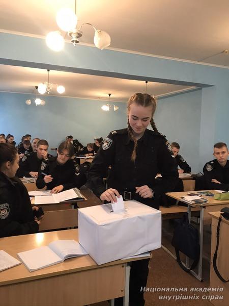 У ННІ № 3 відбулися вибори до Парламенту курсантського (студентського) самоврядування НАВС