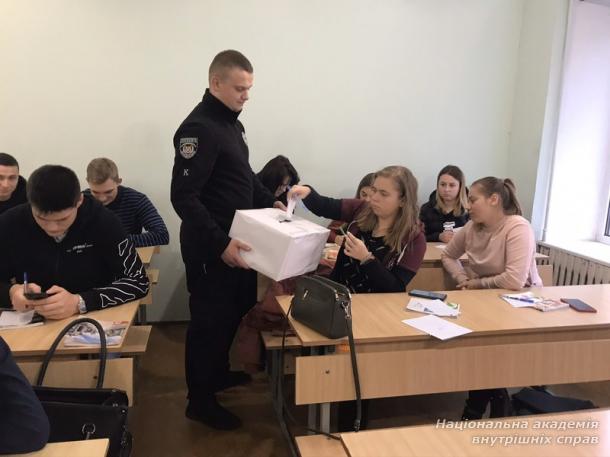 У ННІ № 3 відбулися вибори до Парламенту курсантського (студентського) самоврядування НАВС
