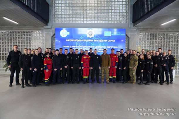 У НАВС стартував тренінг з домедичної підготовки в межах проєкту «Erasmus+»: симуляційна медицина та європейські стандарти навчання