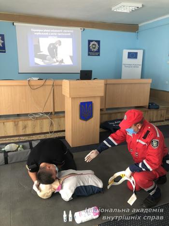 Заняття з домедичної підготовки в умовах карантину