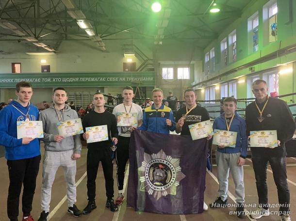 Блискуча перемога збірної команди НАВС з боксу на чемпіонаті України з бойового мистецтва комбат-самозахист ІСO