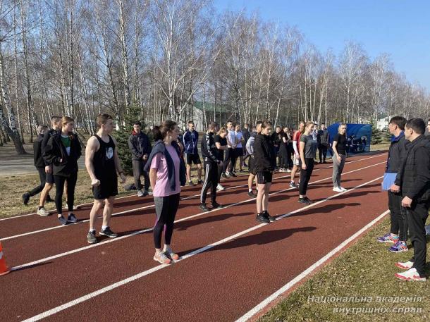 Легкоатлетична естафета в ННІ № 1 НАВС