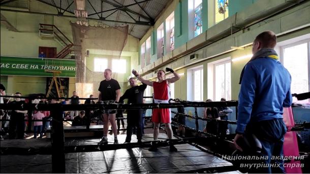 Блискуча перемога збірної команди НАВС з боксу на чемпіонаті України з бойового мистецтва комбат-самозахист ІСO