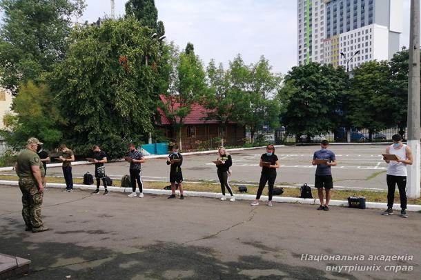 Триває вступна кампанія за програмою підготовки офіцерів запасу в НАВС