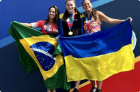 Представниця Національної академії внутрішніх справ - чемпіонка світу в змаганнях на відкритій воді Фото
