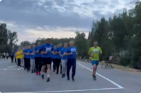 Шаную воїнів, біжу за Героїв України! Фото