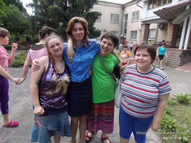 Курсанти Національної академії внутрішніх справ відвідали  Дарницький дитячий будинок-інтернат