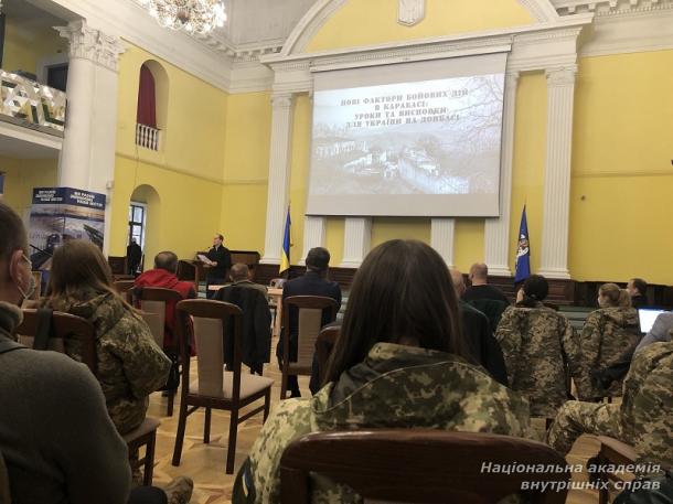 Участь студентів кафедри військової підготовки НАВС у конференції