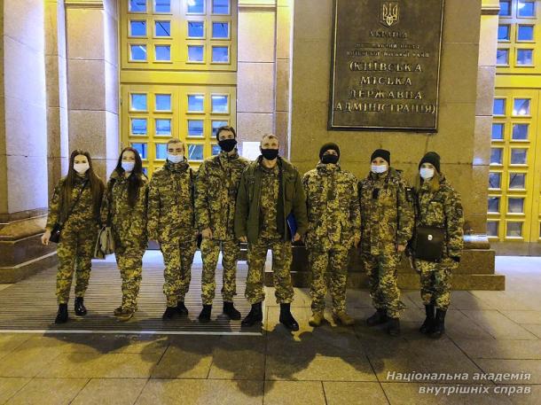 Участь студентів кафедри військової підготовки НАВС у конференції