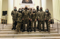 Участь студентів кафедри військової підготовки НАВС у конференції Фото