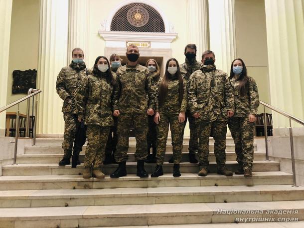 Участь студентів кафедри військової підготовки НАВС у конференції