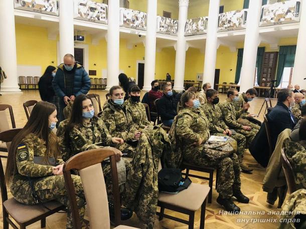 Участь студентів кафедри військової підготовки НАВС у конференції