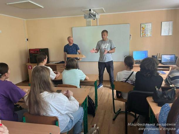 Профорієнтаційна зустріч у Київському обласному ліцеї фізичної культури і спорту
