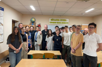 У столичній школі представники академії долучилися до проведення заняття гуртка «Юний стрілець» Фото