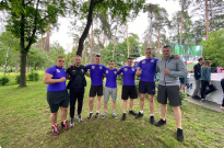 Збірна команда академії взяла участь у чемпіонаті України  з перетягування канату Фото
