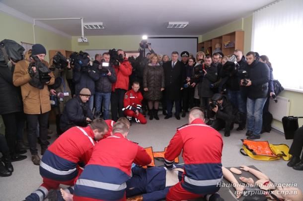 Відкриття навчально-тренувального центру домедичної підготовки