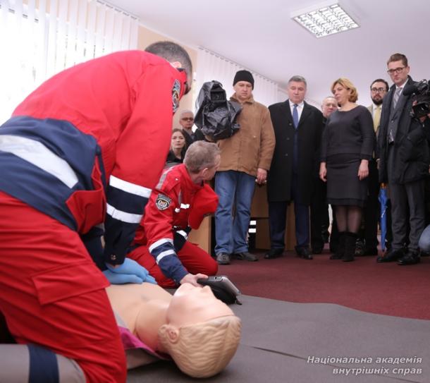 Відкриття навчально-тренувального центру домедичної підготовки