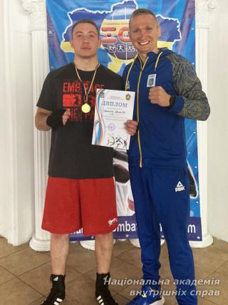 Перше командне місце у відкритому чемпіонаті Дніпровського району м. Києва з боксу
